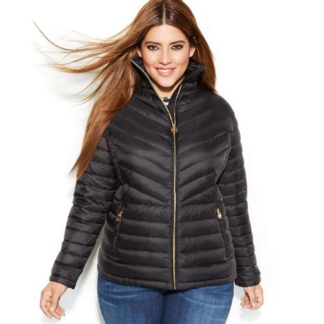 michael kors lightweight puffer coat|Michael Kors packable down.